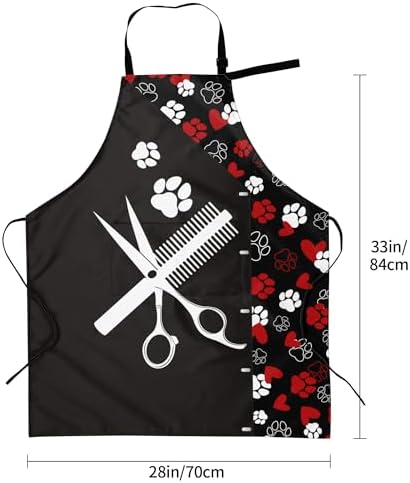 Art Apron with Pocket for Women Men - Image 4