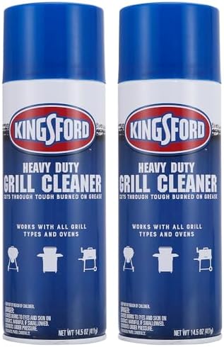 Kingsford Heavy Duty Foaming Grill Cleaner Spray, 14.5 Oz by Kingsford