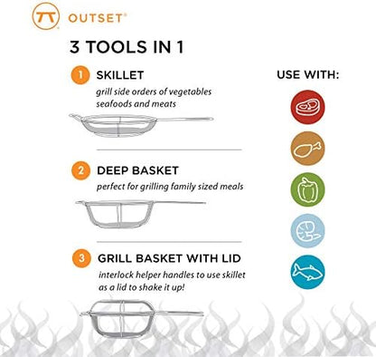 Outset QD77 Grill, 1 EA - Image 3