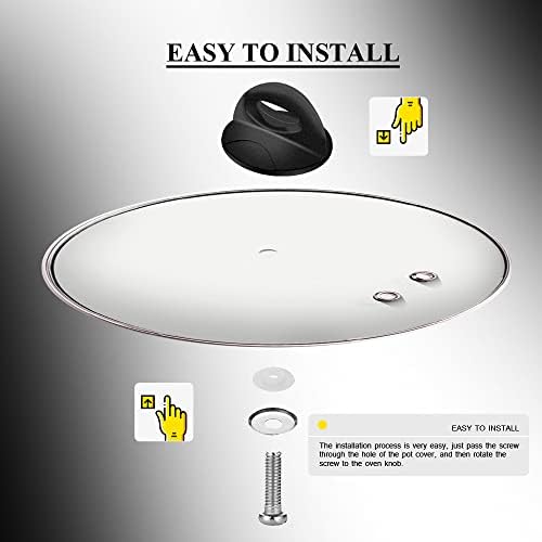 Pot Lid Handle Knob Grip Universal Pan Lid Top Replacement Holding Knob - Image 3