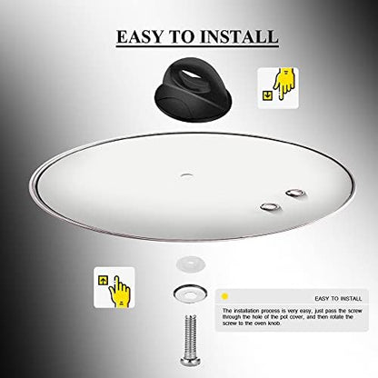 Pot Lid Handle Knob Grip Universal Pan Lid Top Replacement Holding Knob - Image 3