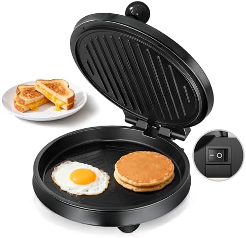 CACHOO 3-in1 Electric Griddle Nonstick & Sandwich Maker by CACHOO