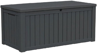 150 Gallon Resin Deck Box, Package Delivery Box by LAUSAINTHOME