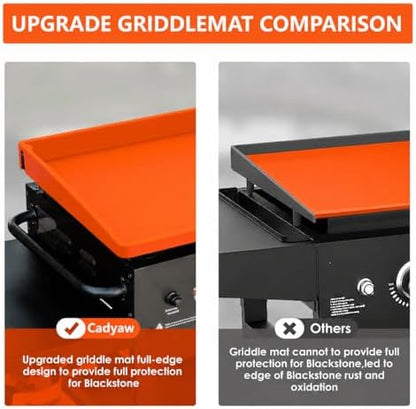 36" Upgraded Extra-Thick Silicone Griddle Mat - Image 2