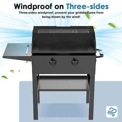 Wind Guard and Grill Warming Rack - Image 3