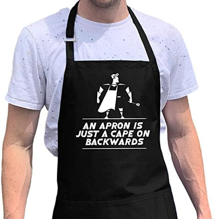 ApronMen - Funny Apron For Men - BBQ Gifts for Men & Unique Gifts for Fathers - by ApronMen