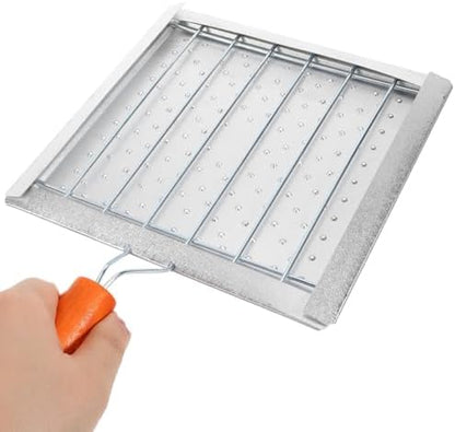ibasenice Barbecue Tool Camp Toaster Camping Bread Toaster Tortilla Toaster - Image 3