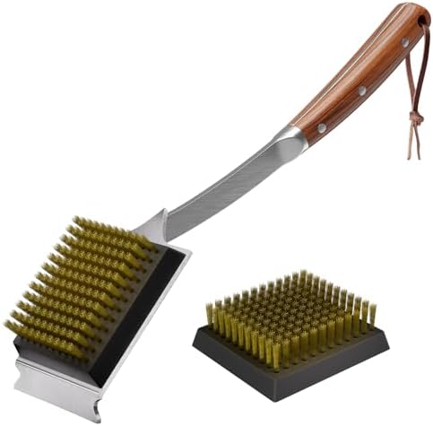 ENLOY 17" Grill Brush & Scraper by ENLOY