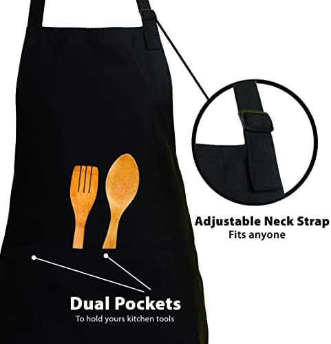 7th Hill Custom Aprons for Men, Grilling Gifts for Men, Fathers Day, Dad Gifts - Image 7