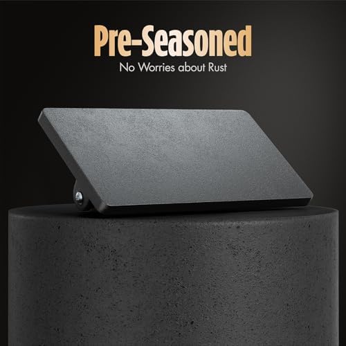 Pisol Cast Iron Smash Burger Press, 2 lb Steak Weight Meat Press Tool - Image 5