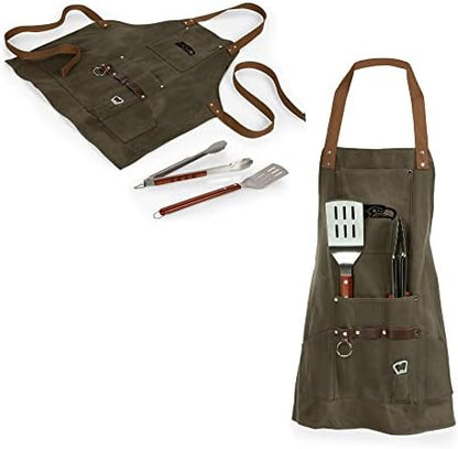 PICNIC TIME NFL BBQ Apron with Tools & Bottle Opener - Image 2