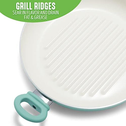 GreenLife 11” Healthy Ceramic Nonstick Grill Pan - Image 5