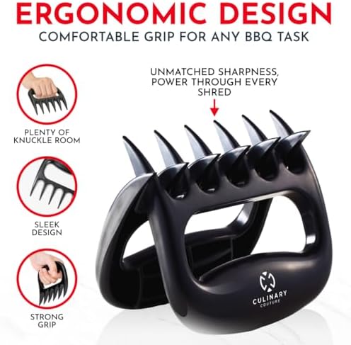 Meat Shredder Claws – Bear Claws Meat Shredder, Dishwasher Safe BBQ Tool - Image 4