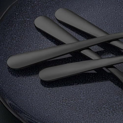 Unokit 24-Piece Stainless Steel Dinner Forks Silverware - Image 4