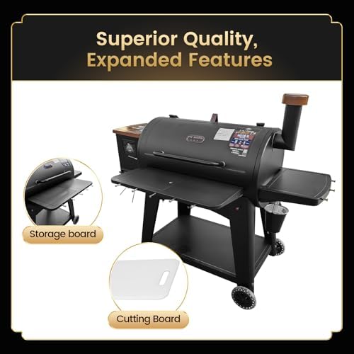 3-in-1 Foldable Front Shelf for Pit Boss Austin XL 1000/Savannah 1500 - Image 4