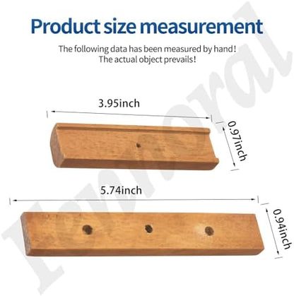 3Pack Cherry Wood Replacement Handle - Image 2