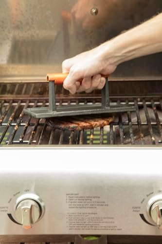 Cuisinart Burger Press with Wooden Handle, Cast Iron - Image 6