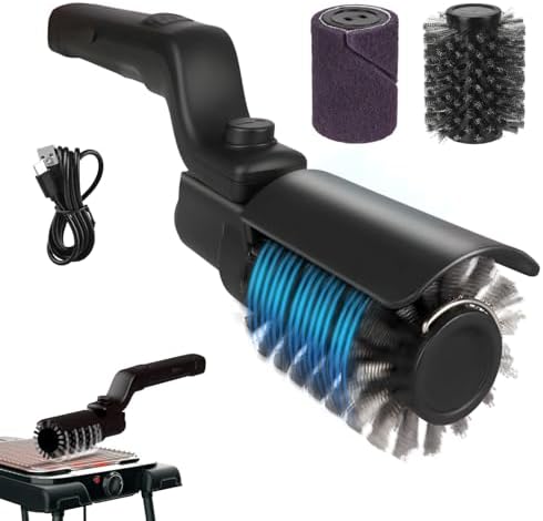 Upgraded Electric Grill Brush, Cordless Rechargeable Grill Cleaning Brush by Unknown