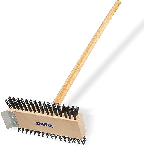 SPARTA 4002600 Stainless Steel Grill Brush, Grill Scraper by SPARTA