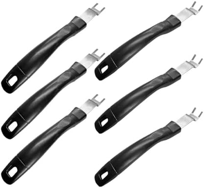 Alasum 6pcs Stainless Steel Grill Grate Lifters and Grippers by Alasum