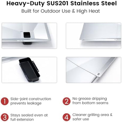 Adjustable Universal Grease Tray - Image 3