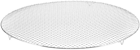 HARFINGTON Round Cooking Rack 23.6-inch Stainless Steel Cross Wire Barbecue by HARFINGTON
