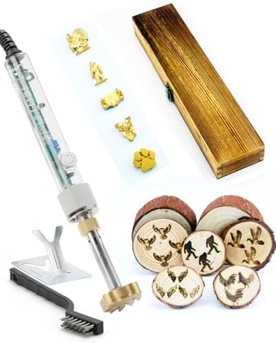 5Pc 1" Western Branding Irons Kit by AIMOADO