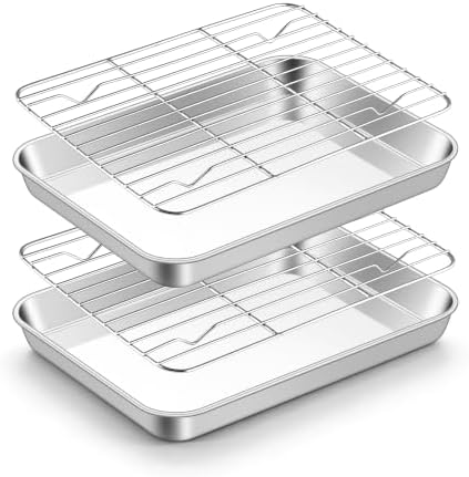 TeamFar Stainless Steel Toaster Oven Pan by TeamFar