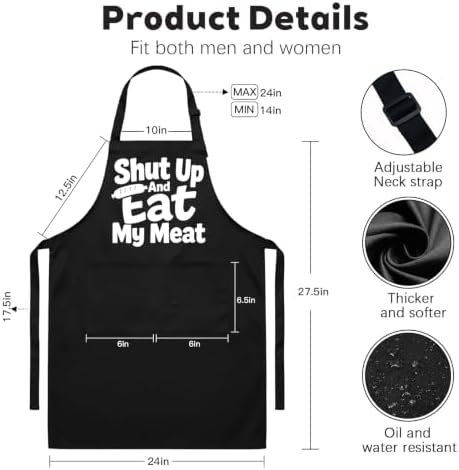 Funny BBQ Apron - Image 2