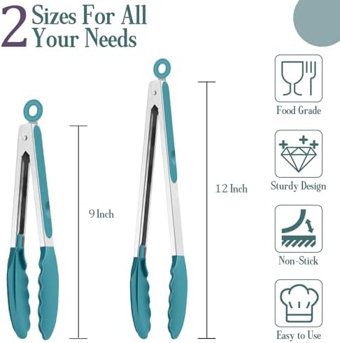 TeamFar Kitchen Tongs - Image 2