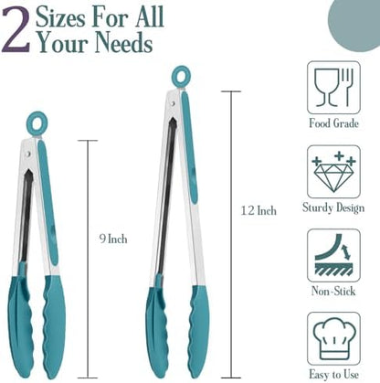 TeamFar Kitchen Tongs - Image 2