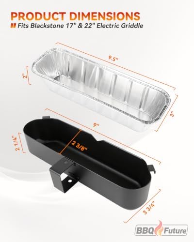 BBQ Future Grease Cup with 10 Pack Aluminum Foil Liners - Image 2
