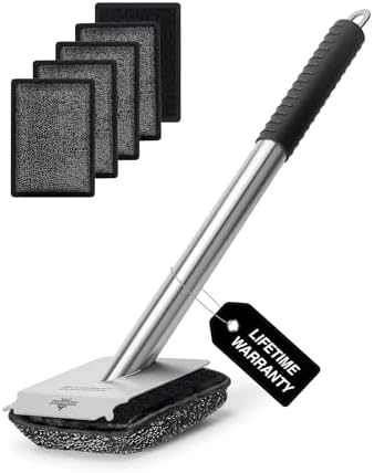 Bristle-Free Steam Grill Brush by Unknown