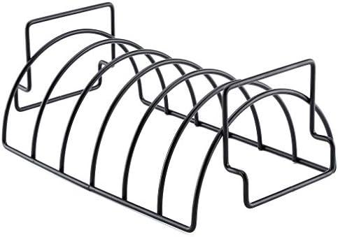 BBQ Rib Racks for Smoking, Turkey Roasting Rack Roast Rack Dual Purpose fit for - Image 6