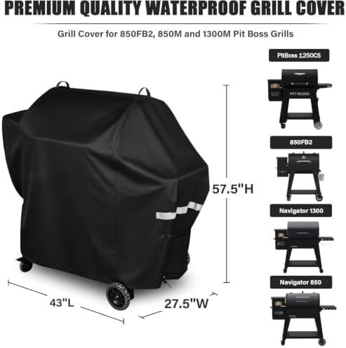 QuliMetal Grill Cover for 1250 Series 850FB2/850M and 1300M - Image 2