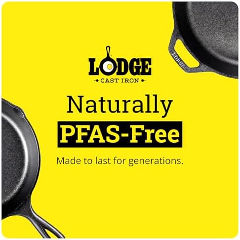 Lodge Cast Iron Combo Cooker, 3.2 Quart Deep Pot & 10.25 Inch Skillet Lid - Image 6