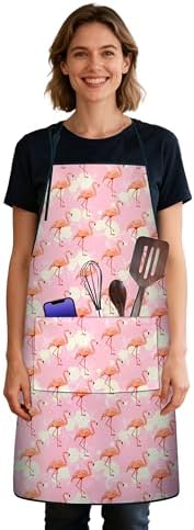 Flamingo Kitchen Cooking Apron by Unknown