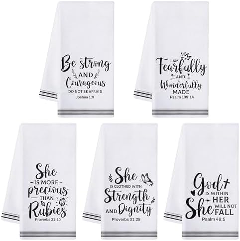 R HORSE Religious Christian Kitchen Dish Towel by RHORSE