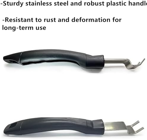 2 Pcs Stainless Steel Grill Grate Lifter Gripper - Image 4