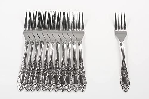 DecorRack 12pcs Dinner Forks, Stainless Steel, 7.5 inches, Dishwasher Safe - Image 4