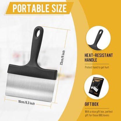 AWEASROY Heavy Duty Griddle Scraper - Image 4