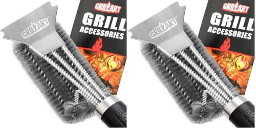 GRILLART Grill Brush and Scraper BBQ Brush by GRILLART