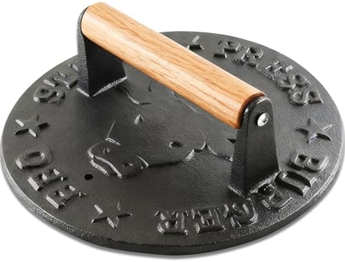 Cast Iron Smash Burger Press by Unknown