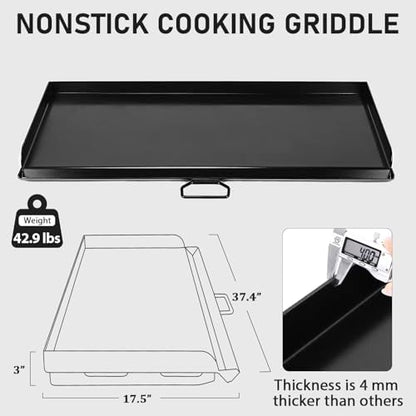 Utheer Ceramic Cast Iron Griddle - Image 2