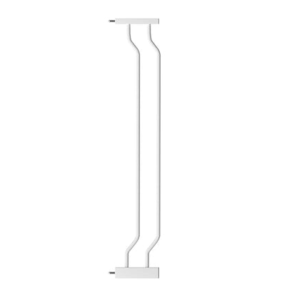 WAOWAO Baby Gate 4.71" Extra Wide Pressure Mounted Walk Through Swing Auto Close Safety White Metal Toddler Kids Child Dog Pet Puppy for Stairs,Doorways,Kitchen