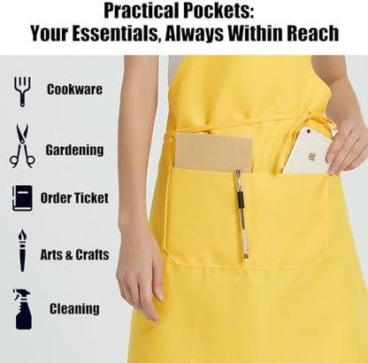 NOBONDO 12 Pack Bib Apron - Image 5
