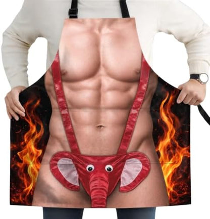 Funny 3D Hairy Body BBQ by 8FINEOLD