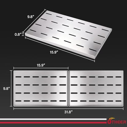 Utheer 36 Inch Warming Rack for Blackstone Griddle Accessories - Image 3