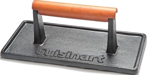 Cuisinart Burger Press with Wooden Handle, Cast Iron by Cuisinart