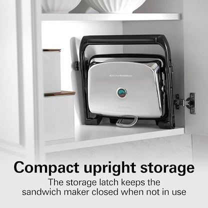 Hamilton Beach Panini Press, Sandwich Maker & Electric Indoor Grill - Image 6